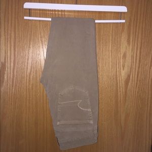 American Eagle Size 2 Khaki Jeggings